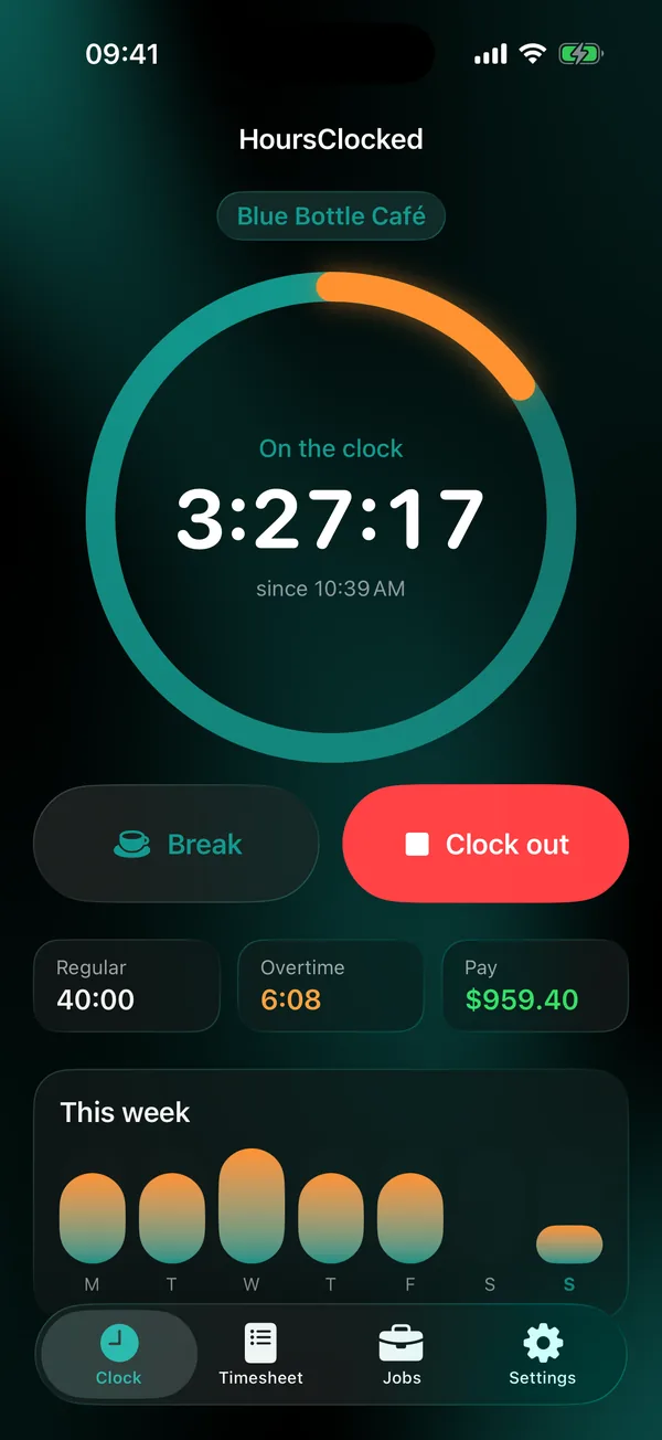 Looks great in dark mode